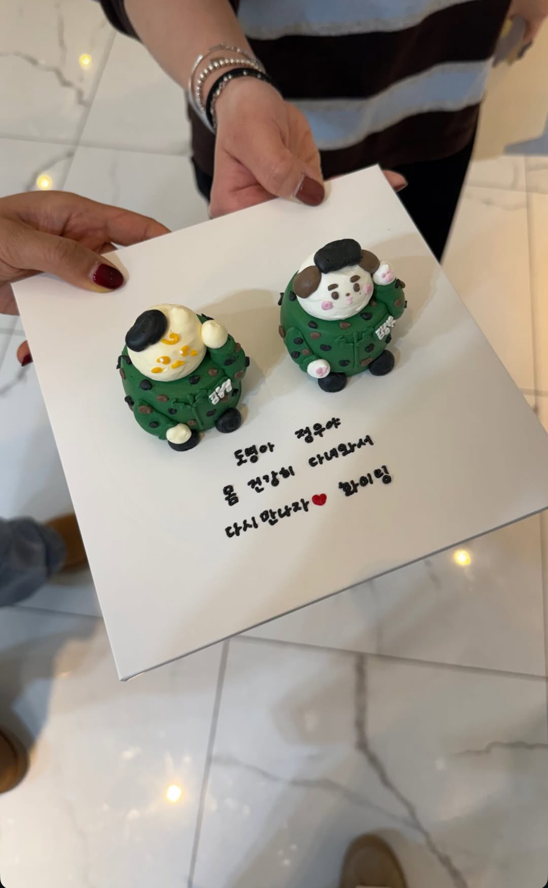 [잡담] 아 도영이와 정우의 머리카락....인증샷(?) | 인스티즈