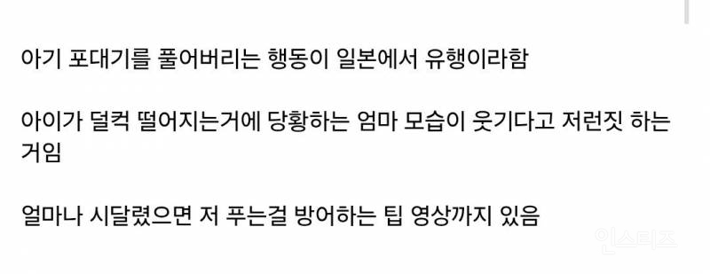 요즘 일본에서 유행한다는 미친놀이.jpg | 인스티즈
