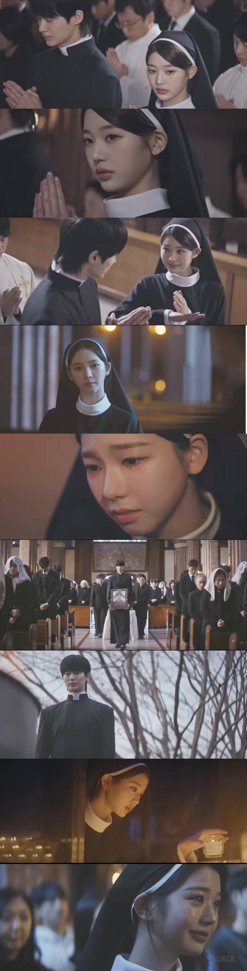 변우석·장원영·카리나, 이 조합 실화? 사제·수녀 비주얼까지 美쳤다 | 인스티즈