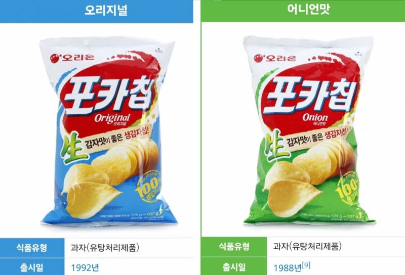 [잡담] 아니 포카칩 어니언이 오리지널보다 먼저 출시됐네 | 인스티즈