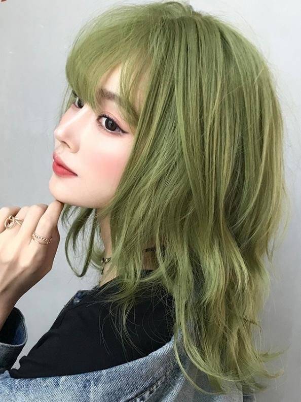[잡담] 머리 초록색으로 탈색하는거 좀 에바야? | 인스티즈