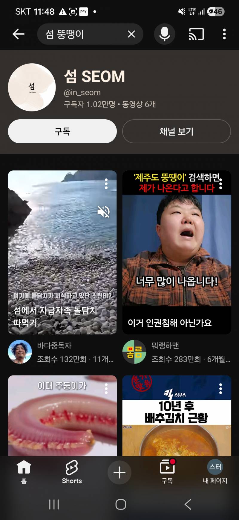 [잡담] 유튜브에서 감귤 뚱땡이를 쳐봄 | 인스티즈