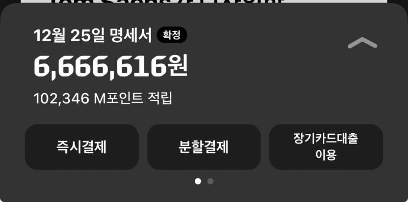 [잡담] 카드청구서 666.... | 인스티즈