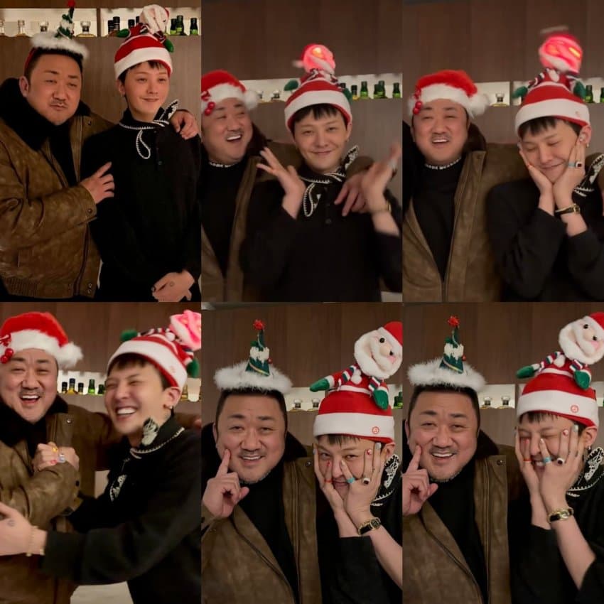 [잡담] 지디가 크리스마스 이브를 마동석과 보냄 | 인스티즈