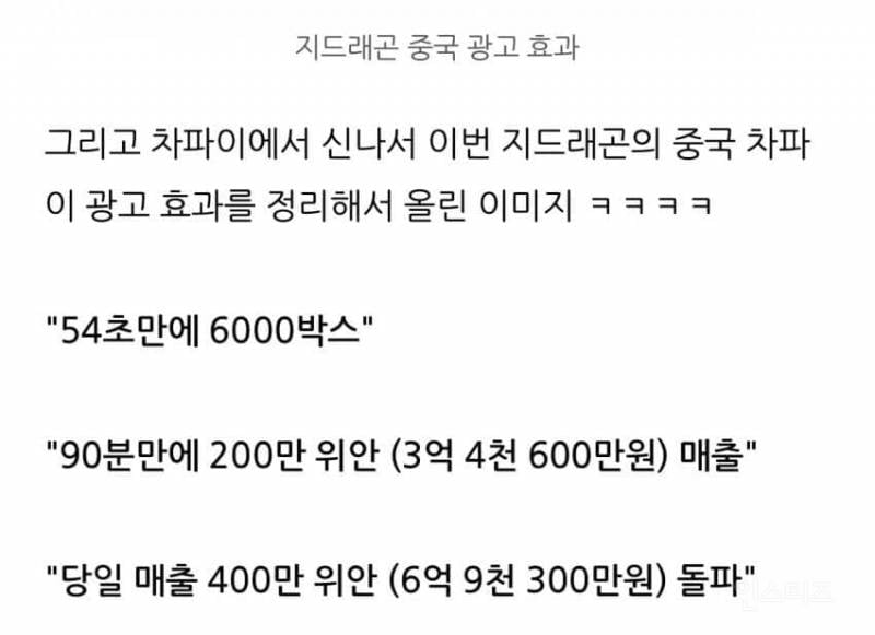 중국 인기 원탑 한국 아이돌..JPG | 인스티즈