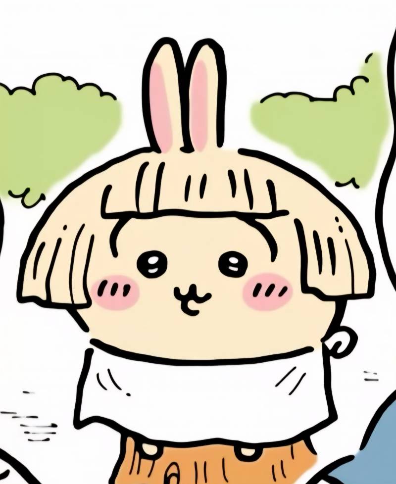 [잡담] 대충 살자 머리가 이렇게 되어도 행복한 우사기처럼 | 인스티즈