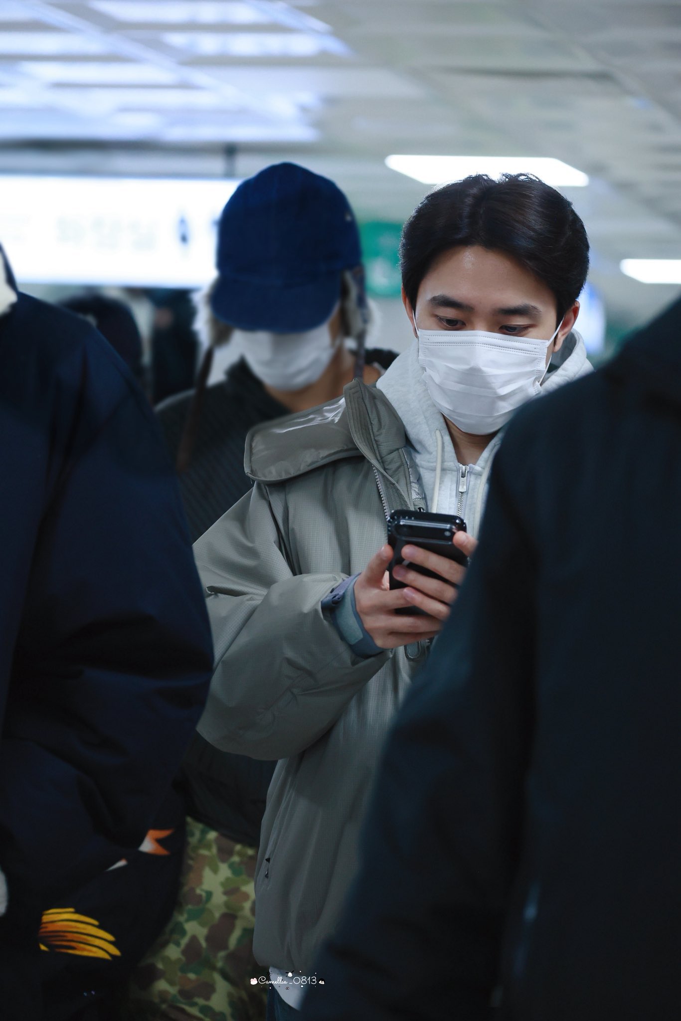 [잡담] 도경수 콧대 마스크가 버거워보임 | 인스티즈