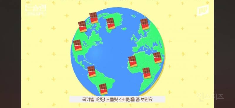 초콜릿을 별로 안 먹는 한국인 | 인스티즈