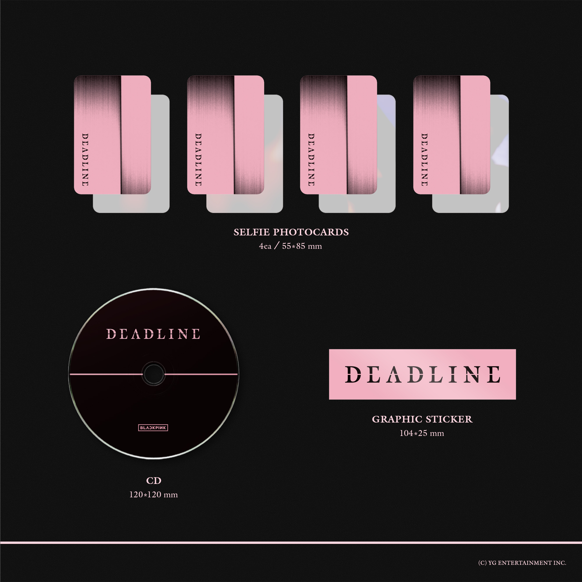 [정보/소식] 블랙핑크 [DEADLINE] 앨범 구성 | 인스티즈