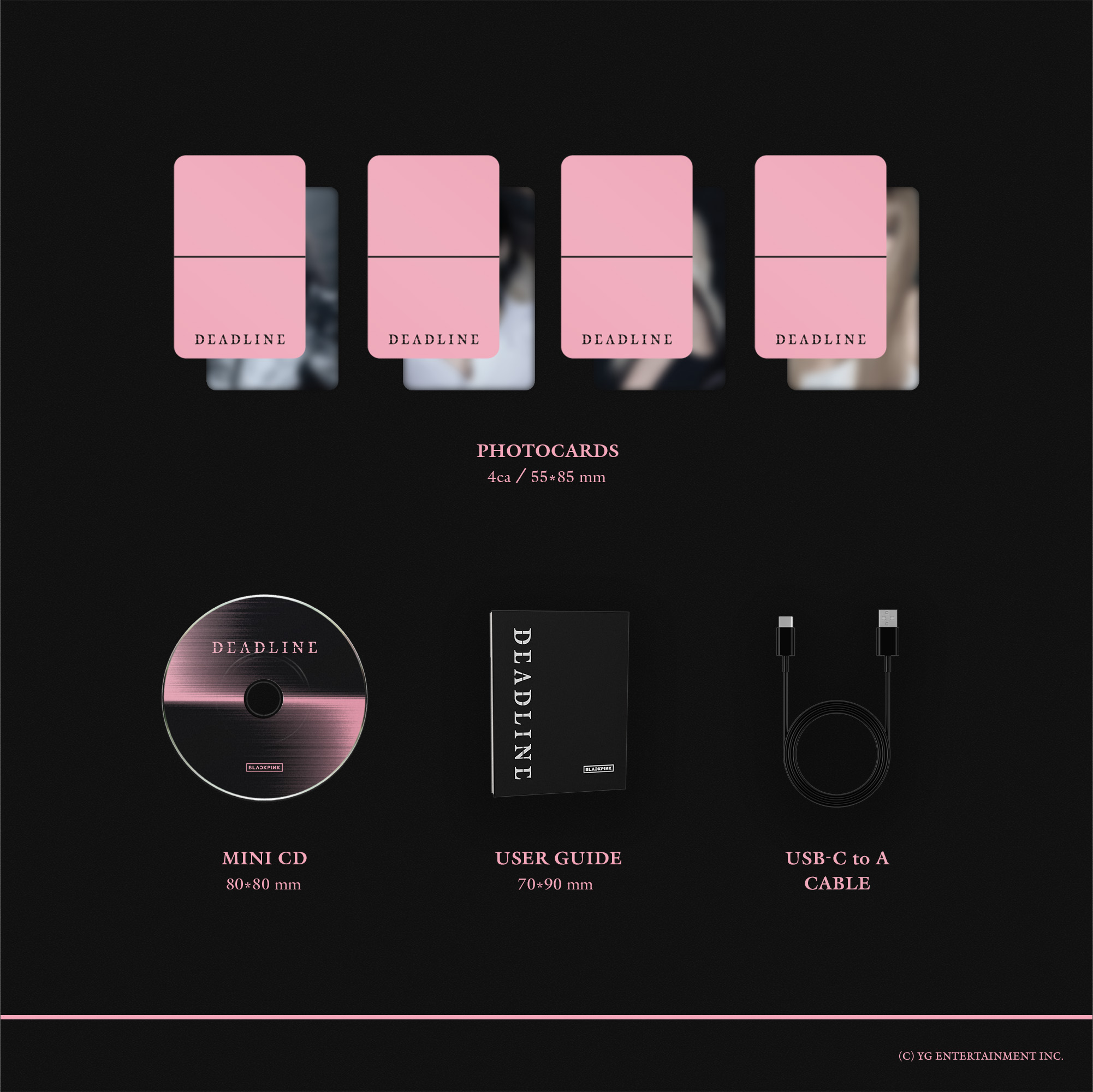 [정보/소식] 블랙핑크 [DEADLINE] 앨범 구성 | 인스티즈