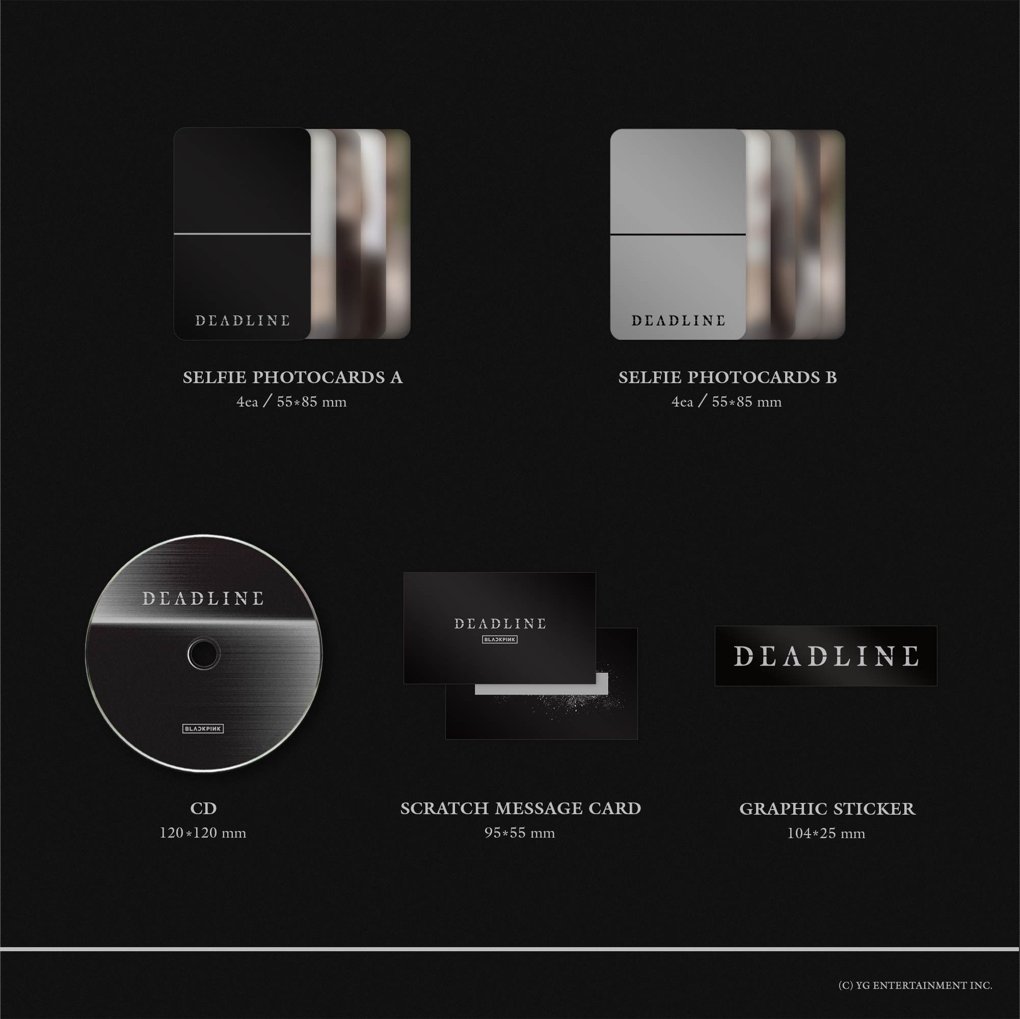 [정보/소식] 블랙핑크 [DEADLINE] 앨범 구성 | 인스티즈