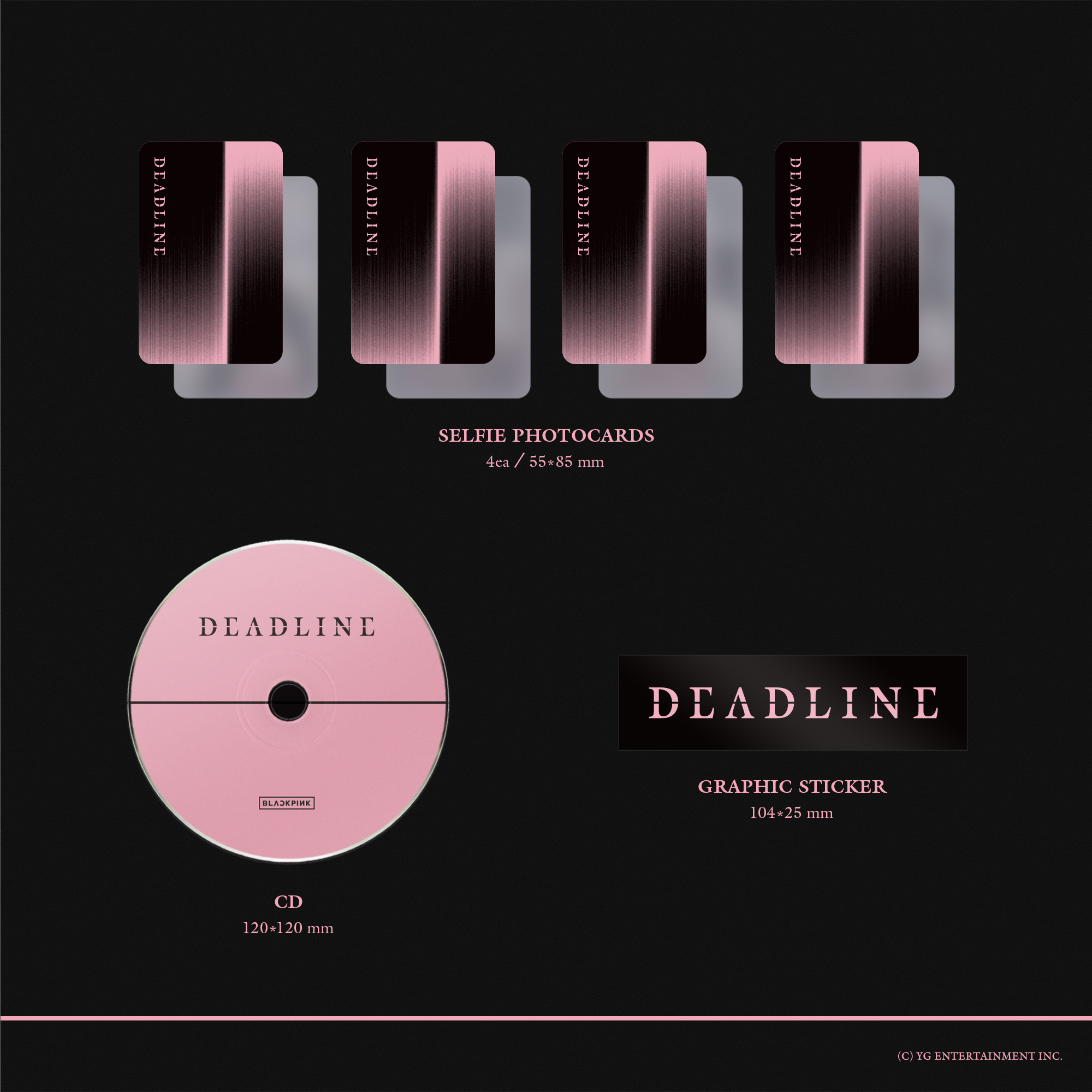 [정보/소식] 블랙핑크 [DEADLINE] 앨범 구성 | 인스티즈