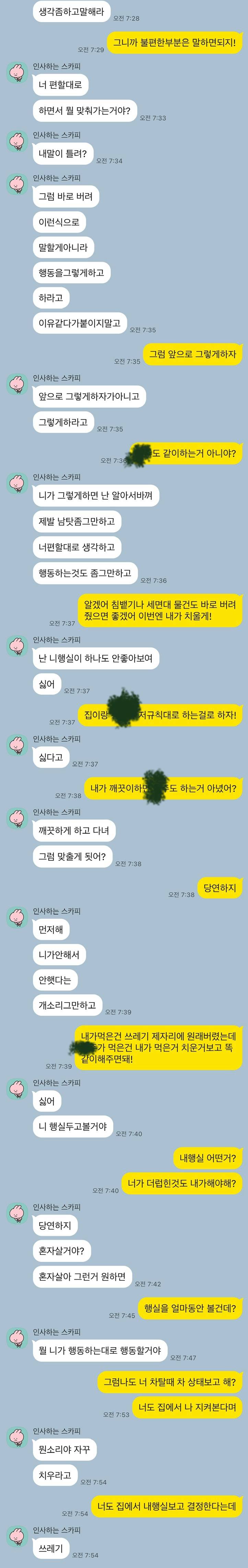 [이별] 1년전 가스라이팅 글(댓128개)올렸던 쓰니였어 | 인스티즈