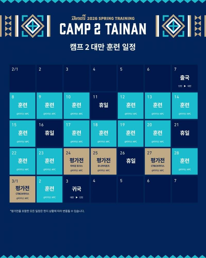 [정보/소식] 퓨처스 camp2 참가 명단 잋 일정 | 인스티즈