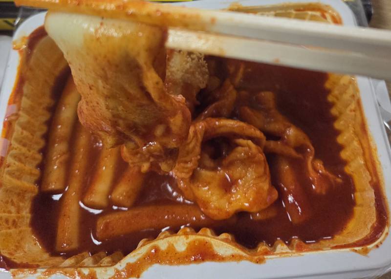 [잡담] 신전떡볶이 치즈 양 원래 이래?? | 인스티즈