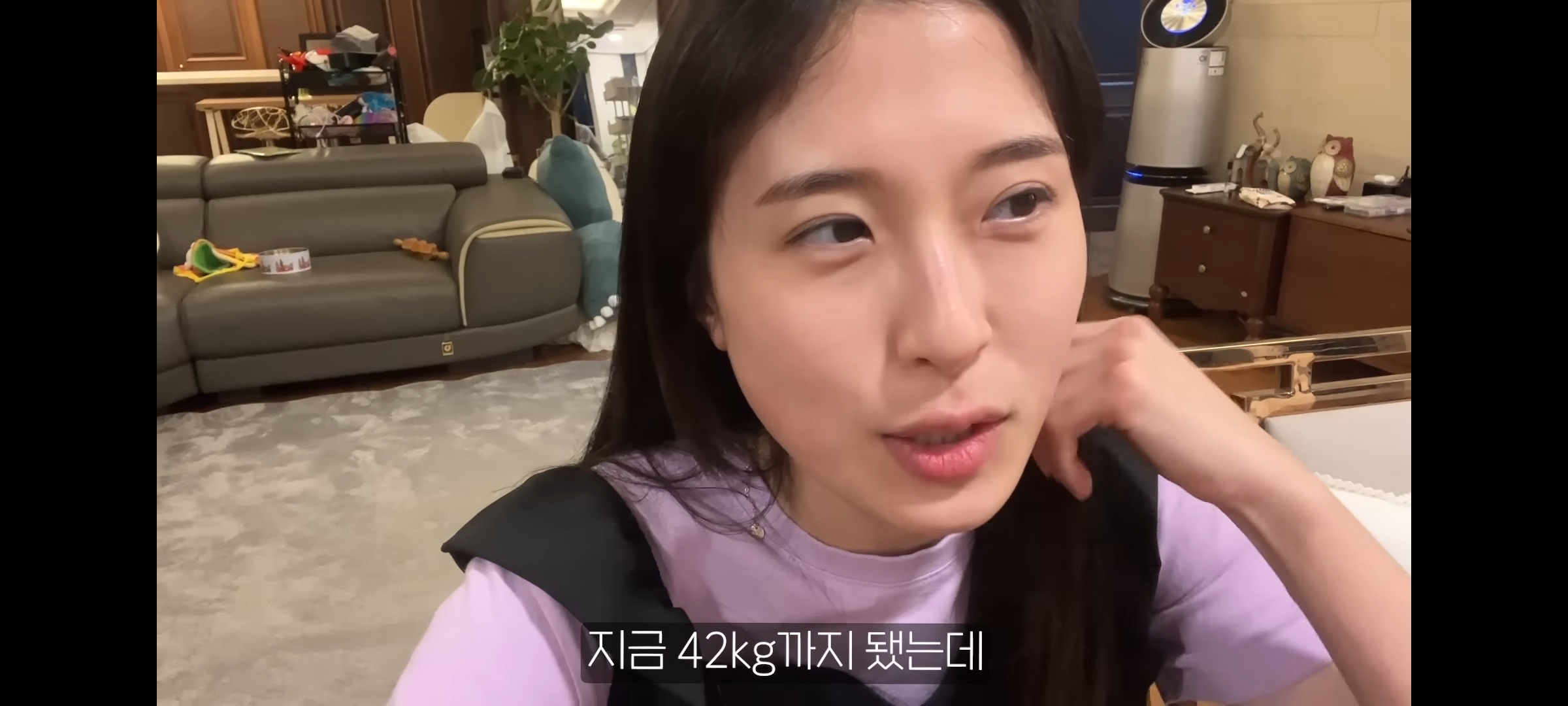 살이 너무 빠져서 이관개방증이 생겼다는 양팡 | 인스티즈