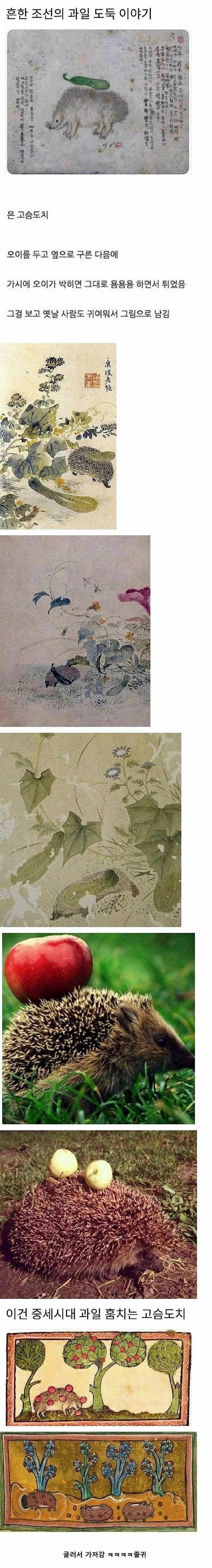 증거 그림이 남아있는 야채 과일 도둑 | 인스티즈