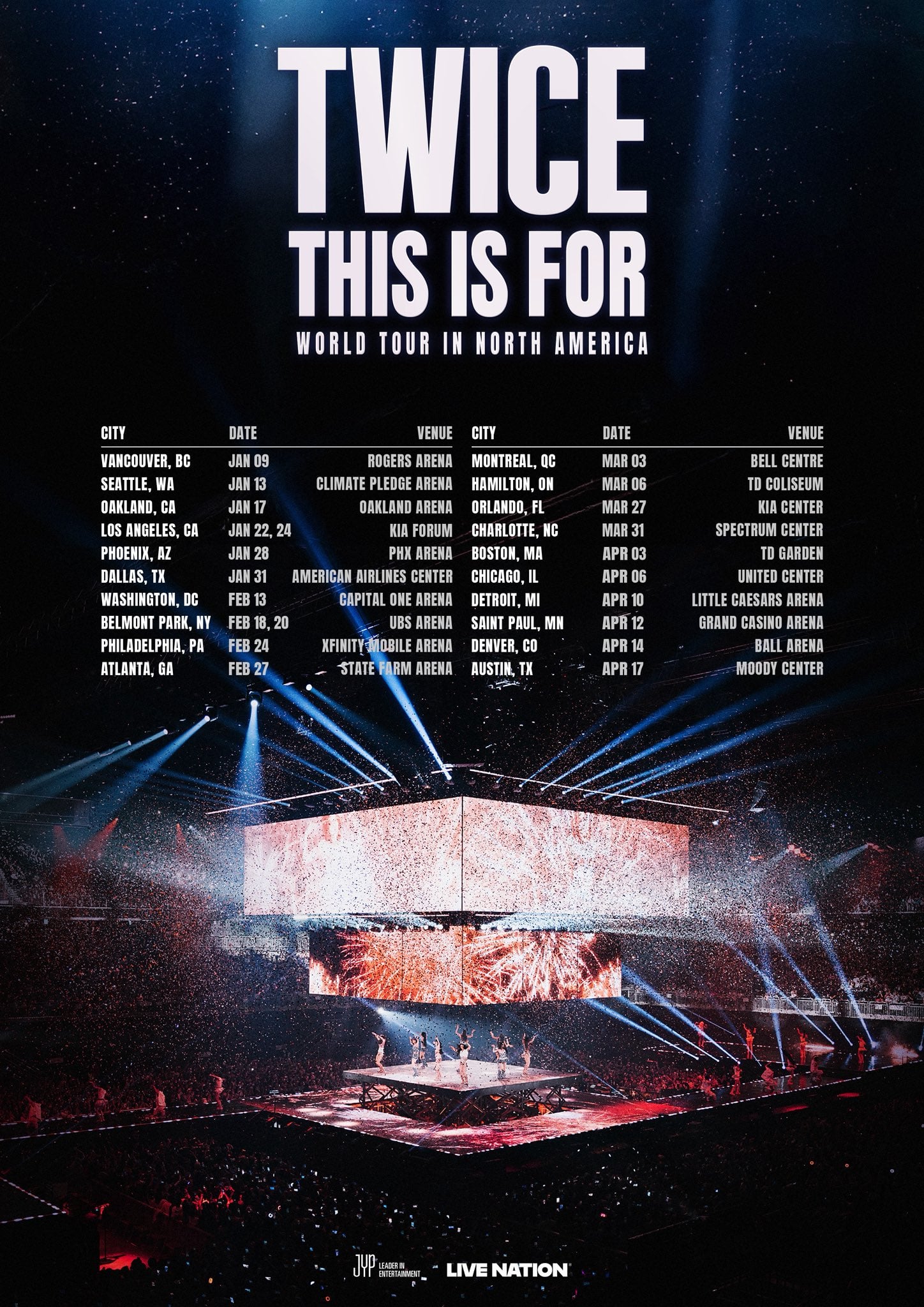 15일(수), 💖트와이스 월드투어 <TWICE THIS IS FOR> in DENVER🍭 | 인스티즈
