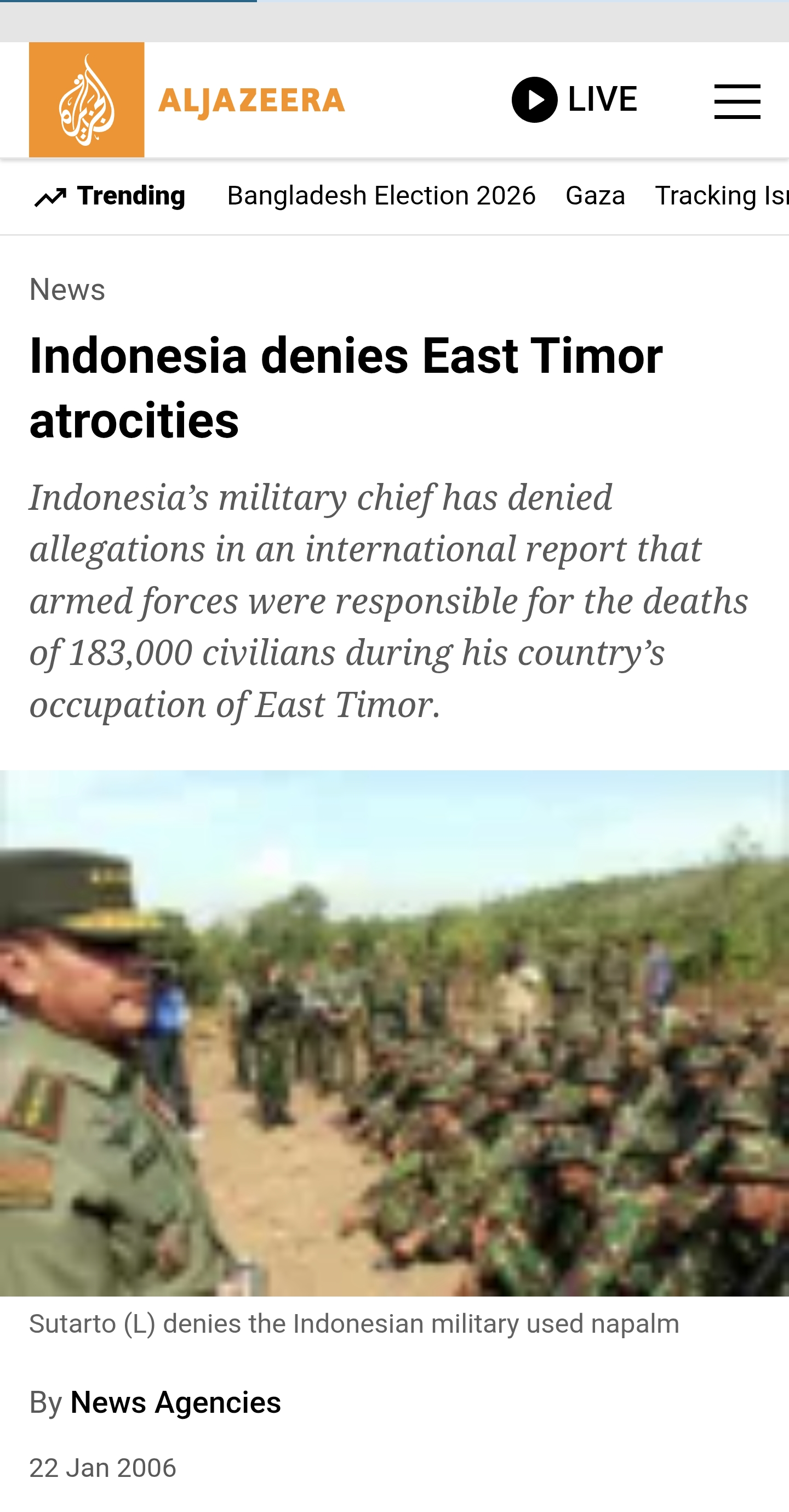 [잡담] 인도네시아가 동티모르 식민지였을때 20만명 학살했잖아 | 인스티즈