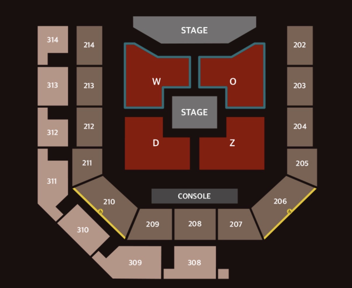 [잡담] 우즈콘 인스파이어 2층 10열 vs 스탠딩 400번대 | 인스티즈