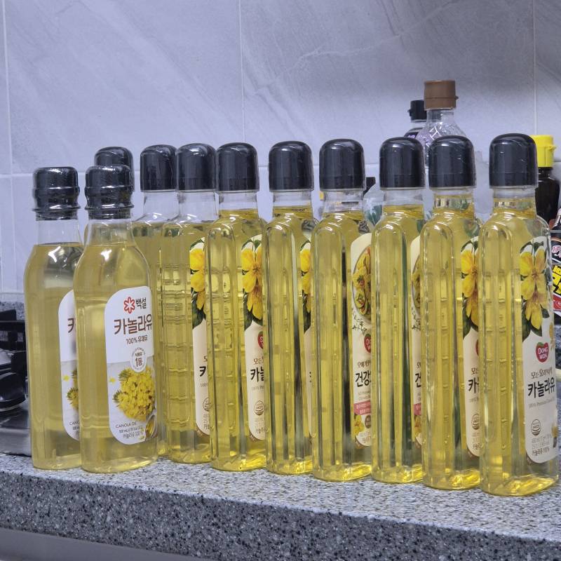 [잡담] 집단지성이 필요해...카놀라유 11병이 있는데 이거 나눔말고는 처리방법 없겠지.... | 인스티즈