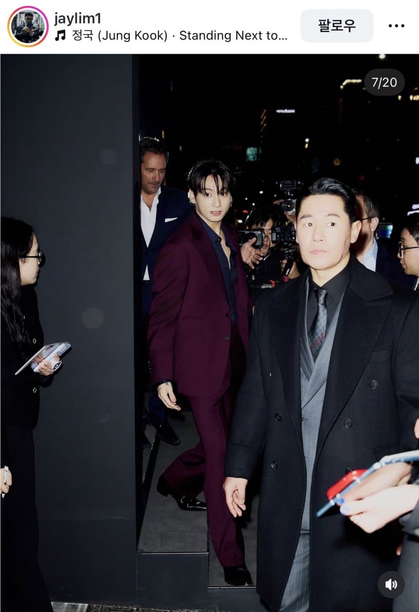 [잡담] 정국 위블로 행사 사진이라는데 | 인스티즈