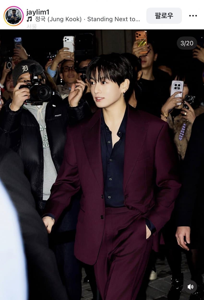 [잡담] 정국 위블로 행사 사진이라는데 | 인스티즈