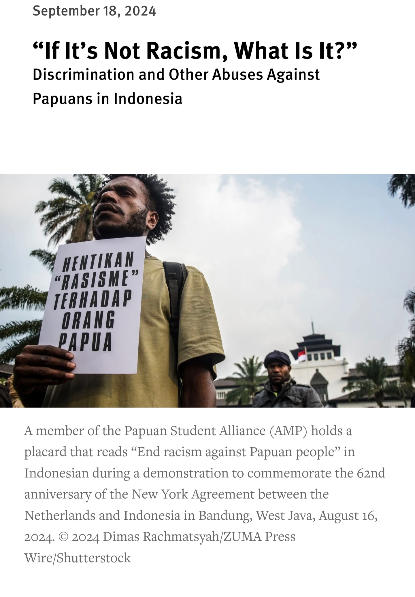 [잡담] 인도네시아 소수민족 파푸아인 | 인스티즈