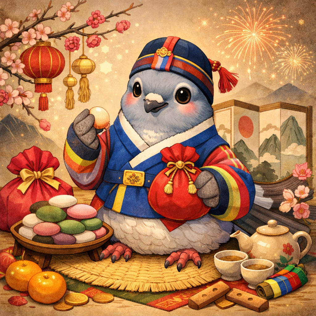 [잡담] 비둘기처럼 행복한 설 연휴 보내! | 인스티즈