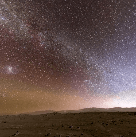 화성에서 바라본 밤하늘 | 인스티즈