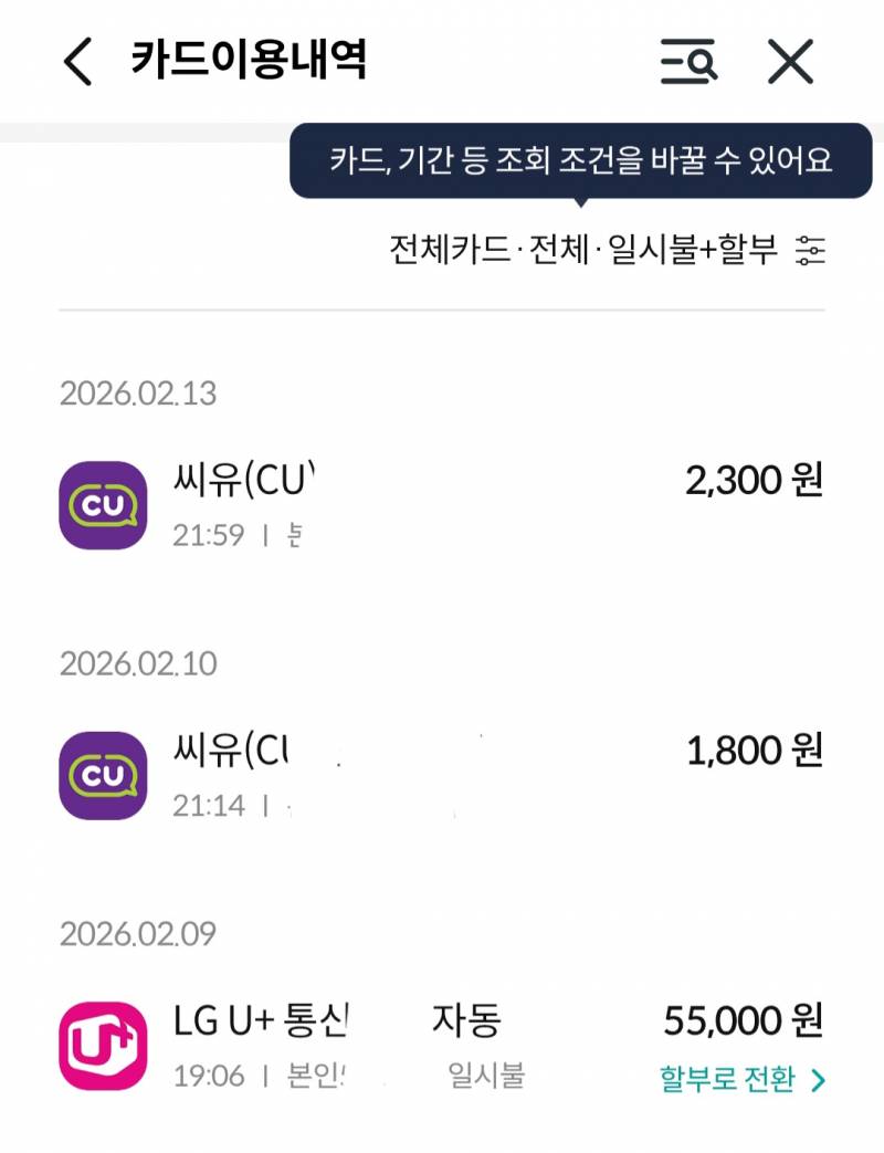 [잡담] 직장인 일주일 카드값 자랑 | 인스티즈