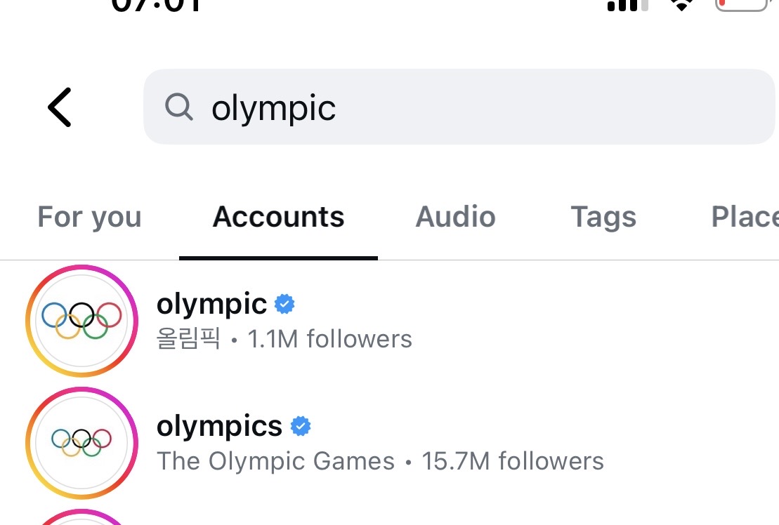 [잡담] 올림픽 인스타 한국계정 아이디가 원조야???? | 인스티즈