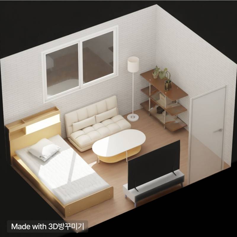 [잡담] 방 이렇게 꾸미면 너무 답답해보일까? | 인스티즈