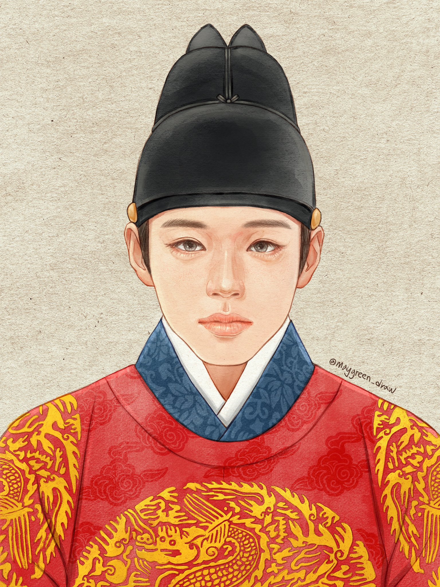 [잡담] 박지훈단종 어진 팬아트 | 인스티즈