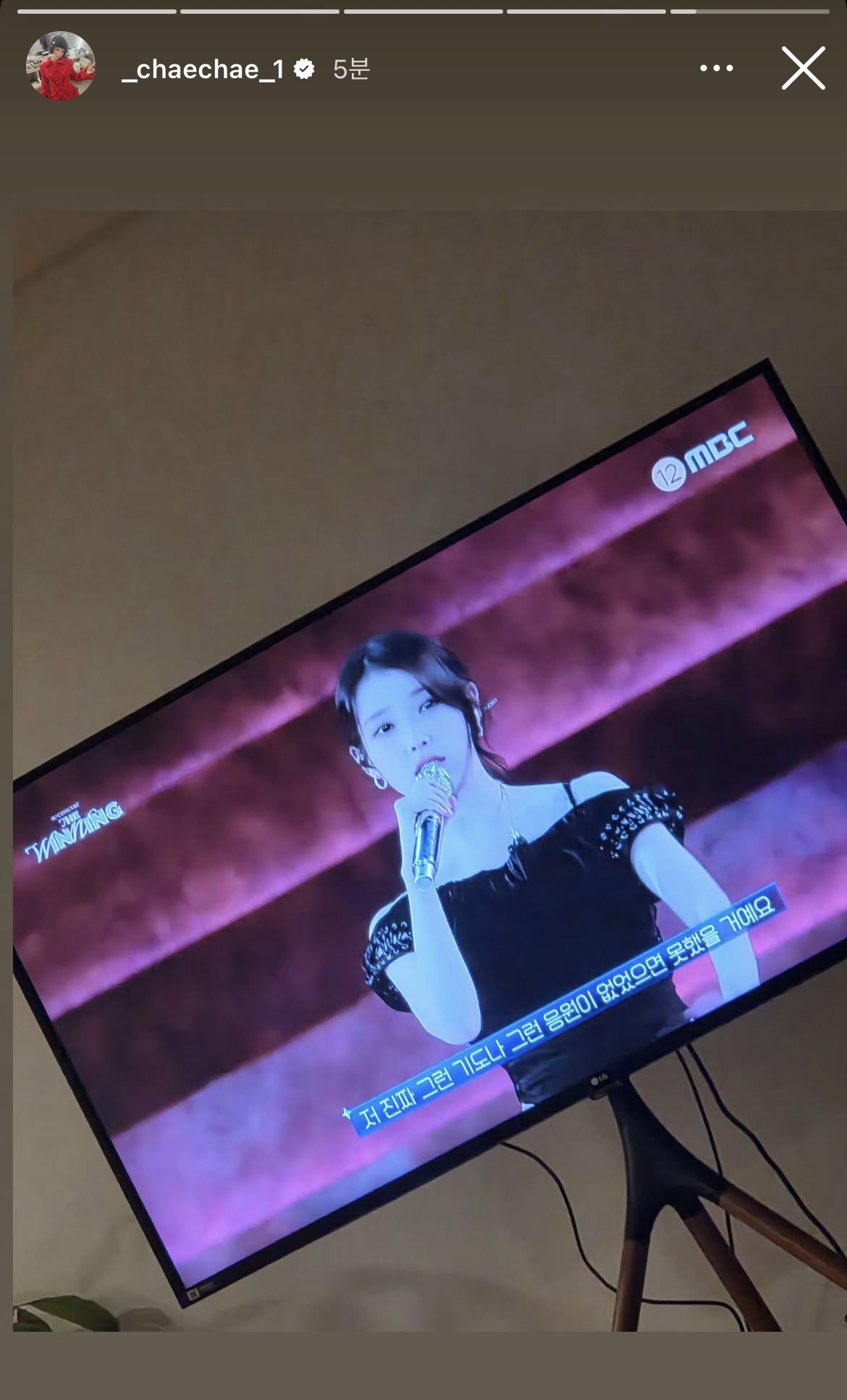 [잡담] 르세라핌 채원도 아이유콘 보는중 | 인스티즈