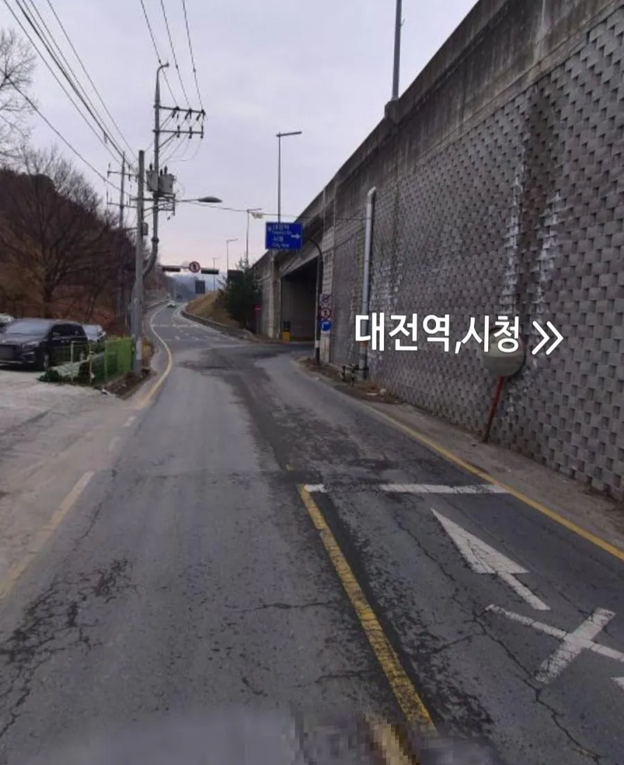 대전 역주행 사고 문제된 진입로 | 인스티즈