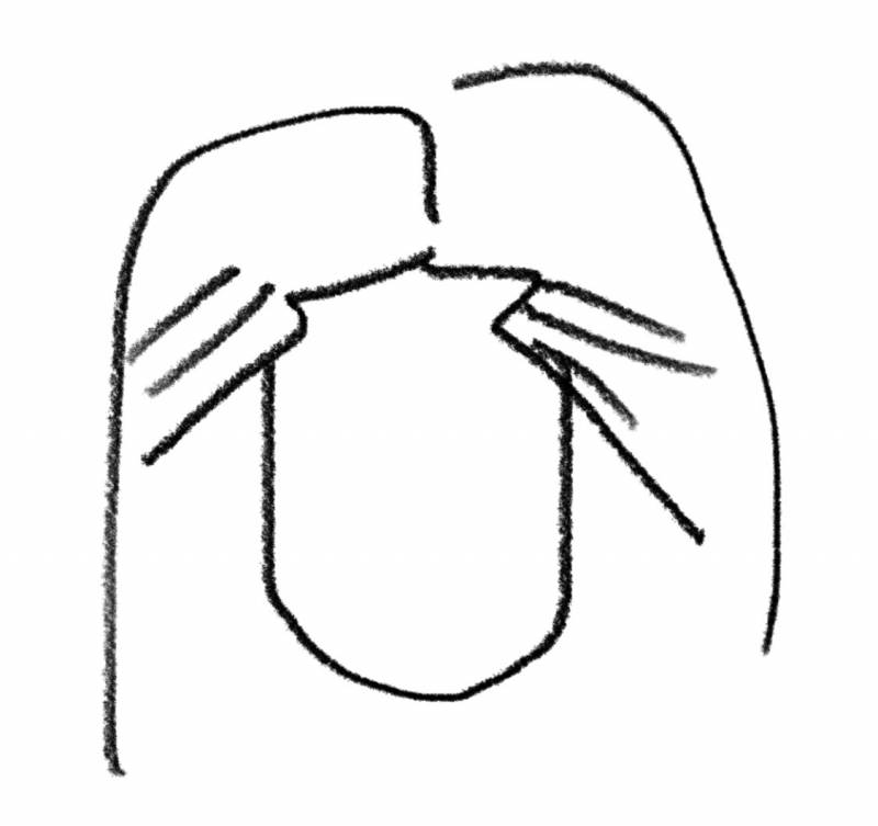 [잡담] 머리 이렇게 되는 거는 얼굴형의 문제일까 헤어라인의 문제일까? | 인스티즈