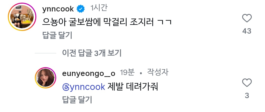 [잡담] 윤남노 박은영 이거 ㄹㅇ 대딩 친구들 대화같다ㅋㅋㅋ | 인스티즈