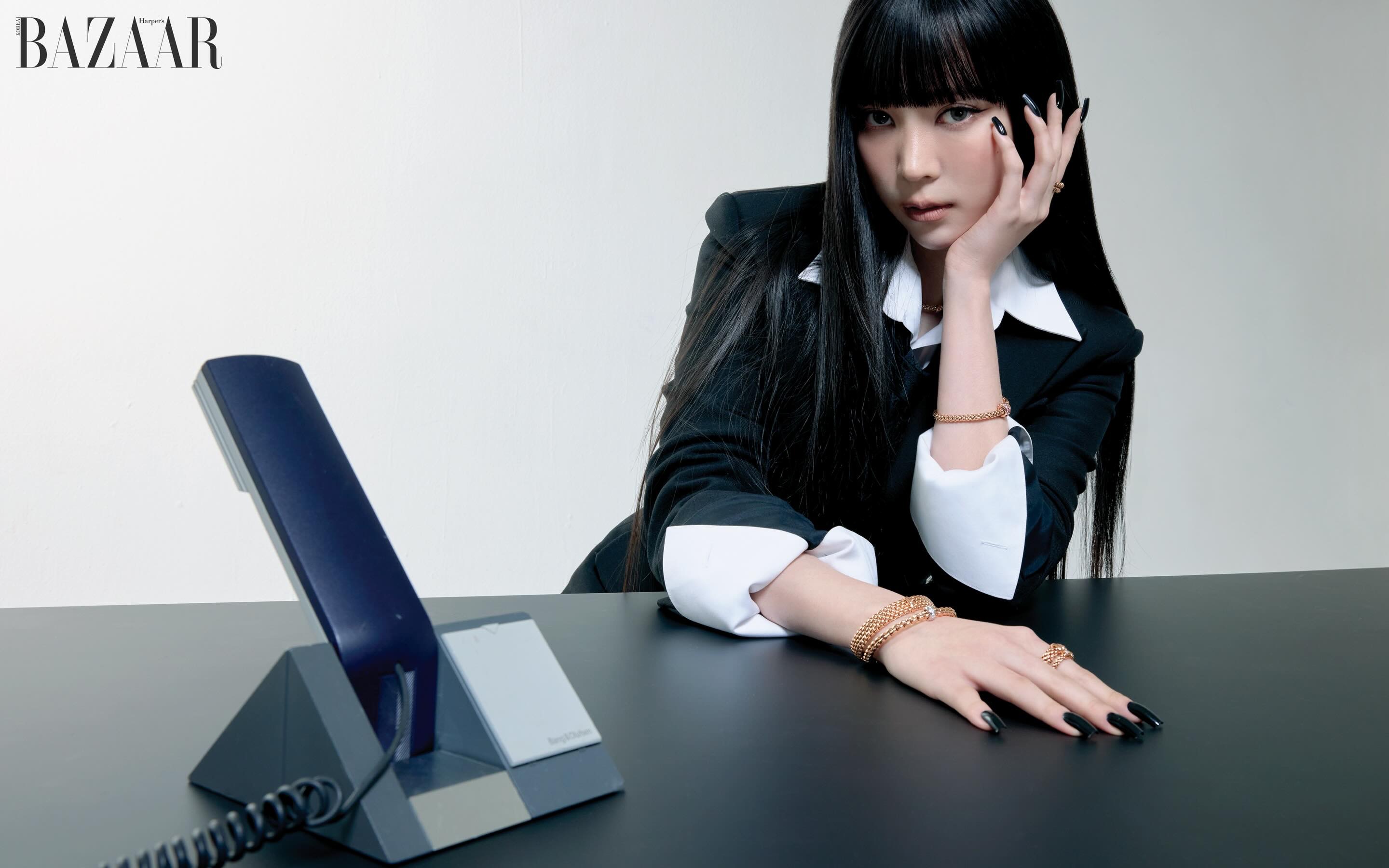 [정보/소식] 미야오 나린 포페 하퍼스 바자 3월호 화보 | 인스티즈