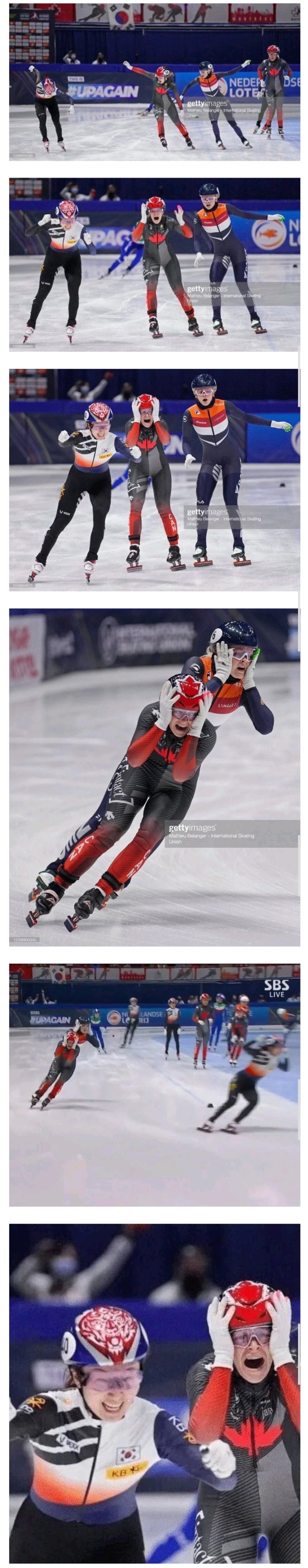 [잡담] 최민정선수 막판스퍼트보고 경악하는거 개웃기다ㅋㅋㅋㅋㅋ | 인스티즈