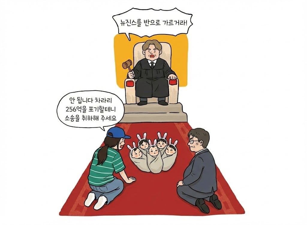 [잡담] 아니 민희진 vs 하이브 이거 제미나이한테 현 상황 그려 달라고 했더니 ㅋㅋㅋㅋㅋㅋㅋㅋㅋ | 인스티즈