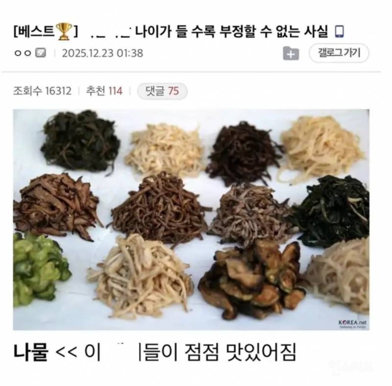 나이가 들면 느끼게 되는것 | 인스티즈