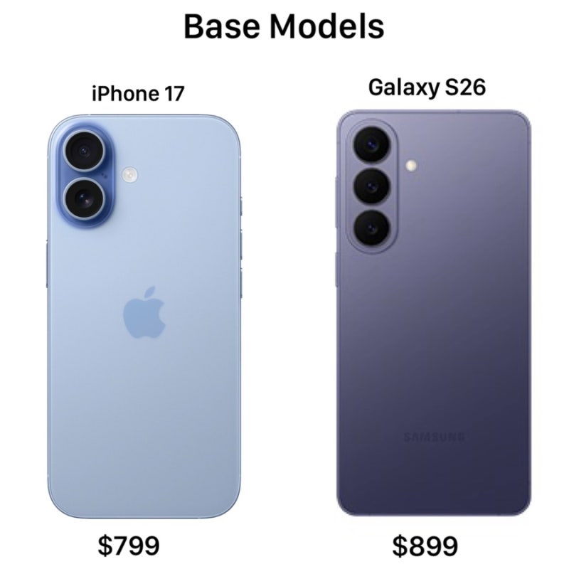 [정보/소식] 갤럭시 S26 vs 아이폰17 가격 | 인스티즈