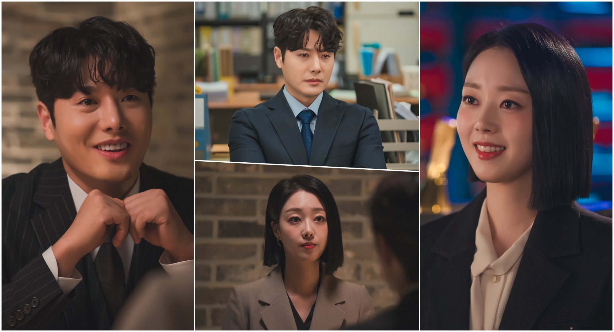 [정보/소식] 기쁜우리좋은날) '기쁜 우리 좋은 날' 정윤-윤다영, 강수토건의 매력 남녀 고민호&서승리 역 첫 스틸 공개 | 인스티즈