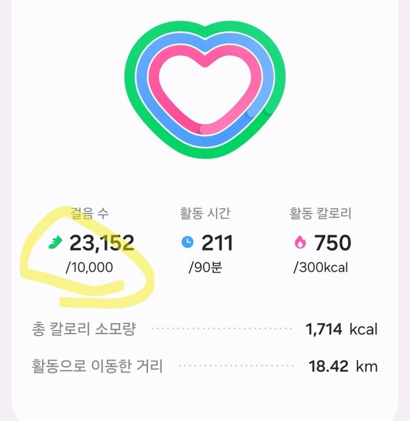 [잡담] 와. 오늘 2만보 넘게 걸었다. 개힘드네 | 인스티즈