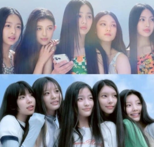 [잡담] 이걸보고도 절대 안비슷하고 흔한 컨셉이라던 아일릿 팬들 | 인스티즈