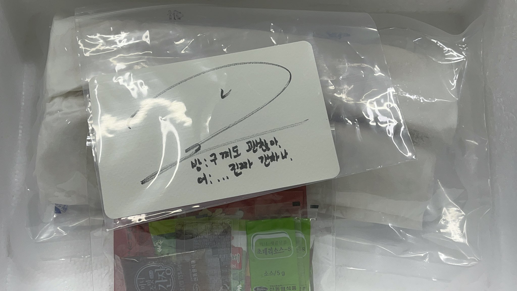 [잡담] 생선 직접 잡고 폴라 100장 찍어서 선물한 아이돌 | 인스티즈