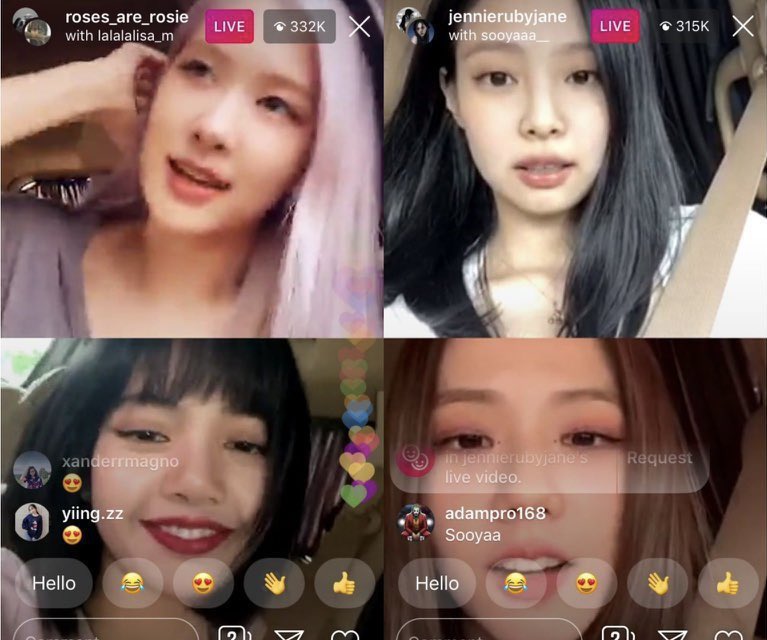 [잡담] 블핑 21년 인스타 라방이랑 26년 인스타 라방 | 인스티즈