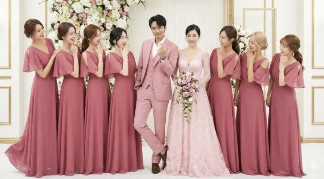[정보/소식] "소녀시대 다 모였네”•••온라인 달군 티파니·변요한 웨딩사진, 알고보니 | 인스티즈