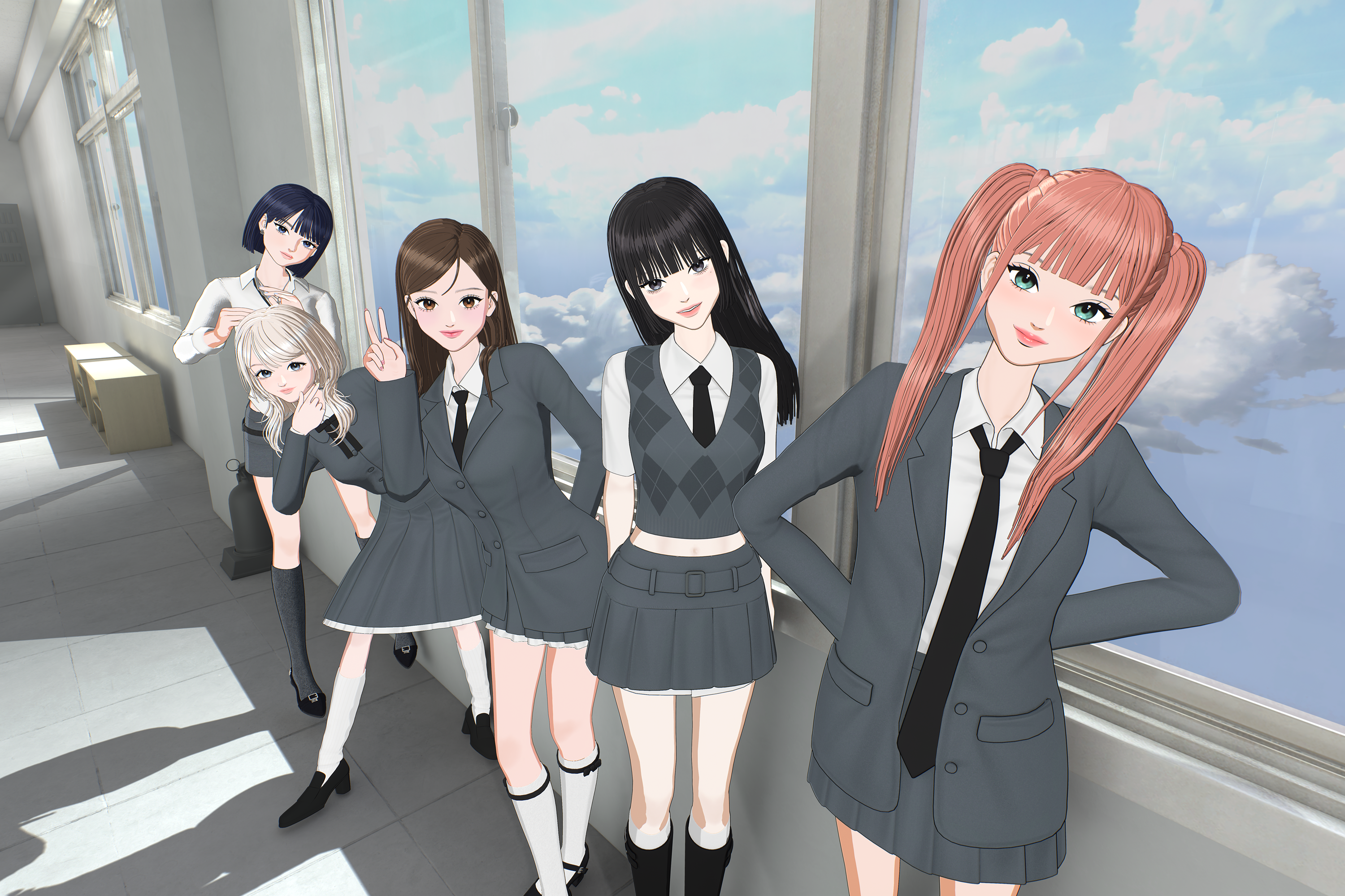 [정보/소식] 버추얼 걸그룹 오위스 OWIS 컨셉포토 | 인스티즈